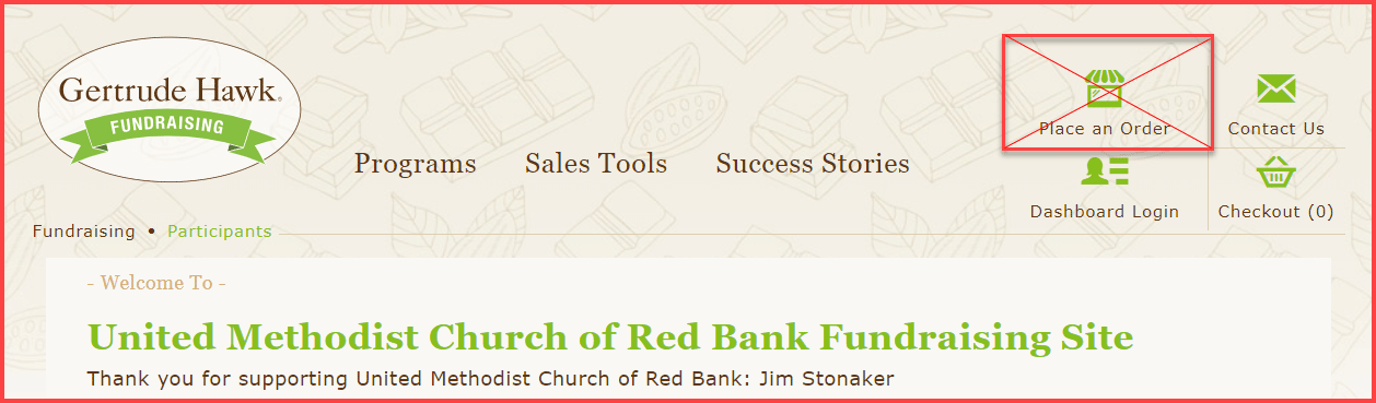 GH-ORDER-INSTRUCTIONS | The United Methodist Church of Red Bank - Red Bank, NJ #