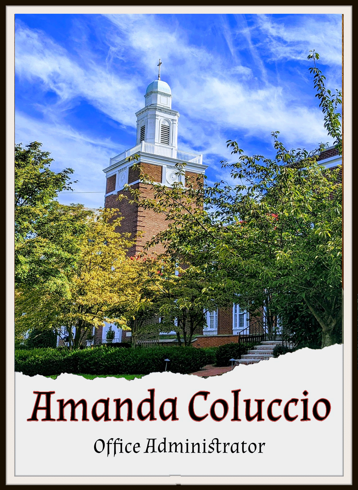 Amanda-fix | The United Methodist Church of Red Bank - Red Bank, NJ #